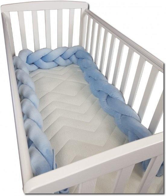 Scandinavische bedbumper - Stijlvolle bedomrander - 280 c..., Kinderen en Baby's, Babywiegjes en Ledikanten, Nieuw, Ophalen of Verzenden
