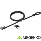 Kensington N17 Keyed Laptop Lock Zwart, Zilver kabelslot, Informatique & Logiciels, Logiciel Antivirus & Protection, Verzenden