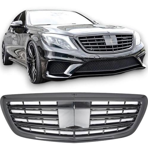 Grill Sport grille past op W222 S-Klasse glans, Auto diversen, Auto-accessoires, Verzenden