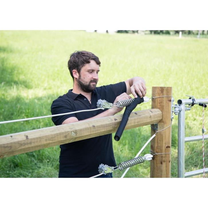 Premium horse wire wit 8mm-250m ako (schrikdraad met solide, Dieren en Toebehoren, Stalling en Weidegang