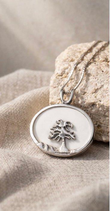 Niels Erik From - 925s Sterling Zilver - Ketting met hanger, Antiek en Kunst, Antiek | Meubels | Stoelen en Sofa's