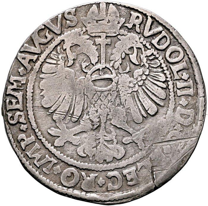 Nederland, Kampen Rudolf II (1576-1612). 1/2 Daalder 1596, Postzegels en Munten, Munten | Nederland
