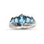 Sans prix de réserve - Bague Argent - Topaz (Certifié), Bijoux, Sacs & Beauté