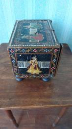 Opbergkoffer - Hout / beslag - India, Antiek en Kunst