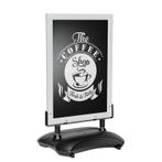 Stoepbord ChalkPro Wit 80x105 cm, Zakelijke goederen, Verzenden