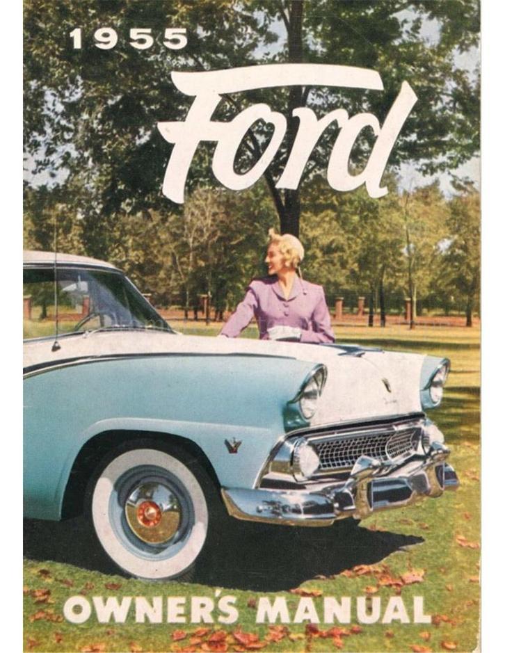 1955 FORD PROGRAMMA INSTRUCTIEBOEKJE ENGELS (USA), Auto diversen, Handleidingen en Instructieboekjes