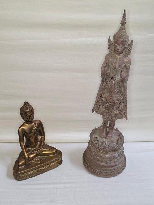 Deva& boeddha - Statue - Thaïlande  (Sans Prix de Réserve), Antiek en Kunst, Kunst | Niet-Westerse kunst