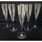 Baccarat - Champagne fluitje (6) - Dom Perignon-model -, Antiek en Kunst