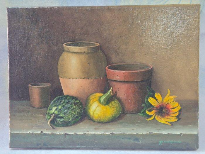 Jef van de Gehuchte (1946) - Vlaamse school - hyperrealisme, Antiek en Kunst, Kunst | Schilderijen | Klassiek