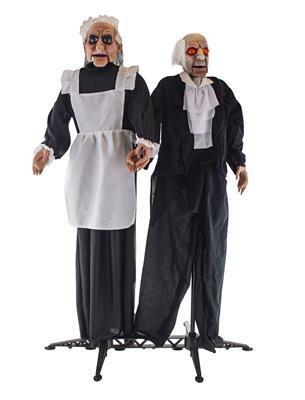 Halloween Decoratie Butler En Dienstmeid beschikbaar voor biedingen