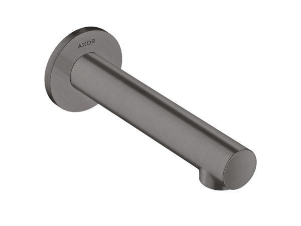 Veiling - Hansgrohe baduitloop recht Axor Uno black brushed, Doe-het-zelf en Bouw, Sanitair