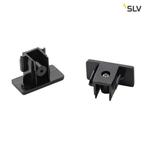SLV 1-Fase-Rail eindkapjes zwart 2 stuks, Huis en Inrichting, Verzenden, Nieuw, Metaal