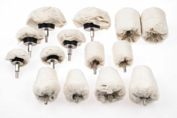 WEBER TOOLS 14-delig Polijst borstel set tbv (WT-18066), Bricolage & Construction, Outillage | Ponceuses, Enlèvement ou Envoi