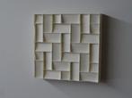 Hans Meeuwsen - 2025 - 93 Wit minimalistisch wandrelief