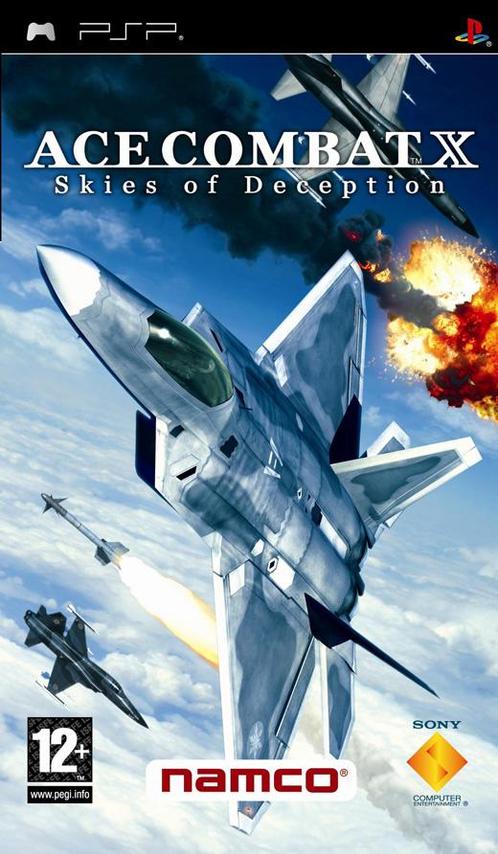 Ace Combat X Skies of Deception-Standaard (PSP) Gebruikt, Games en Spelcomputers, Games | Sony PlayStation Portable, Ophalen of Verzenden