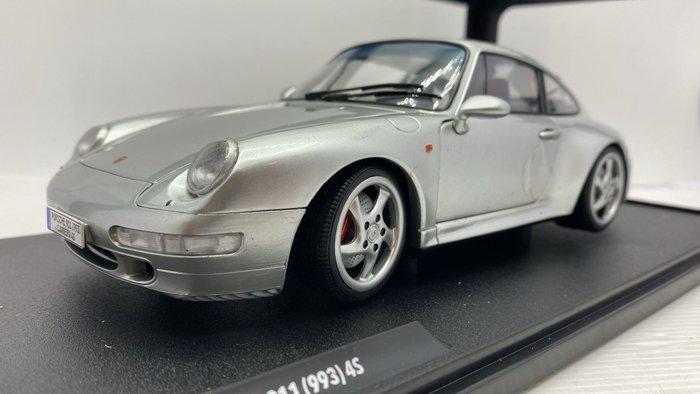 Solido 1:18 - Modelauto - Porsche 911 (993) 4S 1996 Polar, Hobby en Vrije tijd, Modelauto's | 1:5 tot 1:12