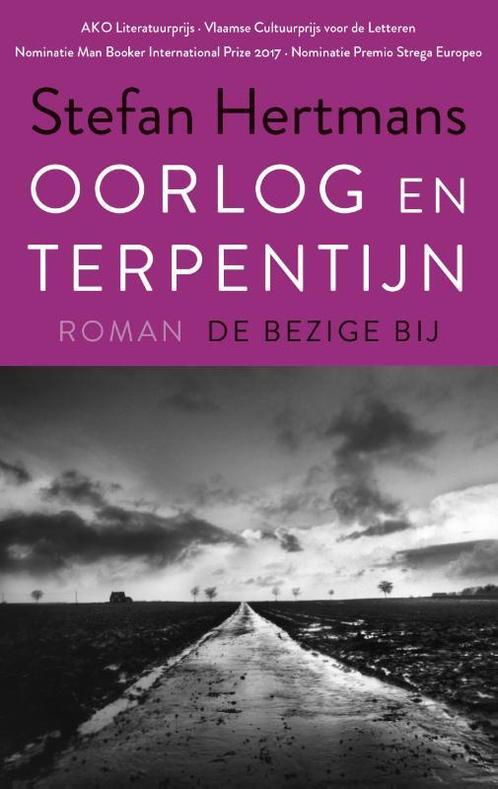 Oorlog en terpentijn 9789023485469 Stefan Hertmans, Boeken, Romans, Zo goed als nieuw, Verzenden