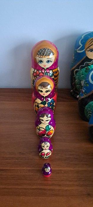 Figuur - Matroesjkas - Hout, Antiek en Kunst, Antiek | Speelgoed