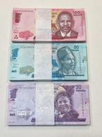 Malawi. - 100 x 20, 50, 100 Kwachas 2019-2020 - 3 Bundles -, Postzegels en Munten