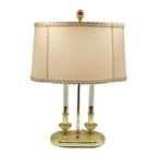 Lamp - Bouillotte - Messing, Textiel, Nieuw