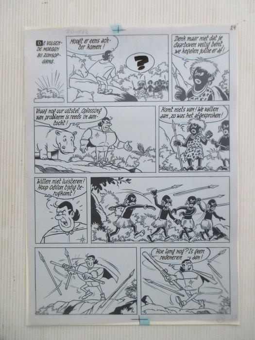 Jerom 29 - Operatie nijlpaard + originele pagina (p.24) - 1, Boeken, Stripverhalen