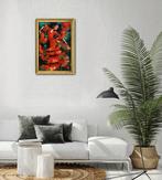 Krystyna Roz-Pasek - Pomienne skrzyda - oil on canvas