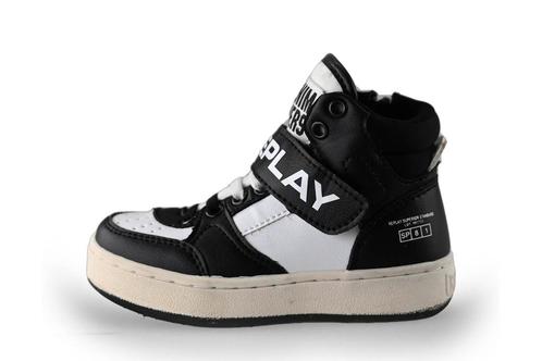 Replay Hoge sneakers in maat 26 Zwart | 5% extra korting, Kinderen en Baby's, Kinderkleding | Schoenen en Sokken, Jongen of Meisje
