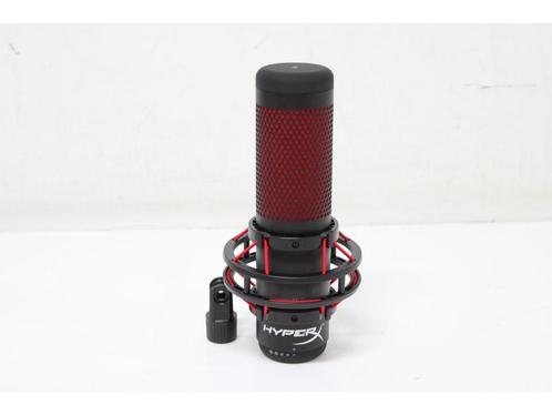 HyperX QuadCast - Streaming Microfoon - Trillingsdempende, Muziek en Instrumenten, Microfoons, Zo goed als nieuw, Verzenden