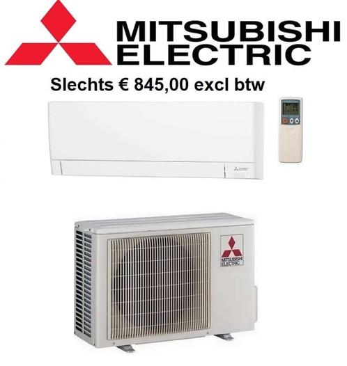 Mitsubishi WSH-AY35VGK airconditioner set, Elektronische apparatuur, Airco's, Nieuw, 3 snelheden of meer, Energieklasse A of zuiniger