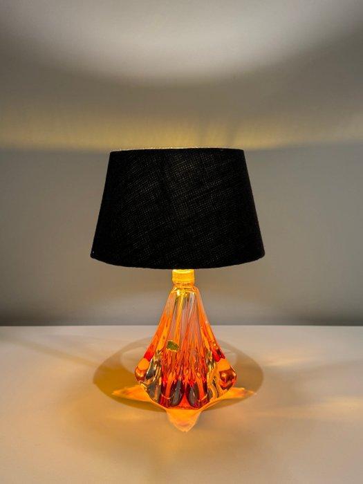 Val Saint Lambert - René Delvenne - Tafellamp - Kristal, Antiek en Kunst, Antiek | Verlichting