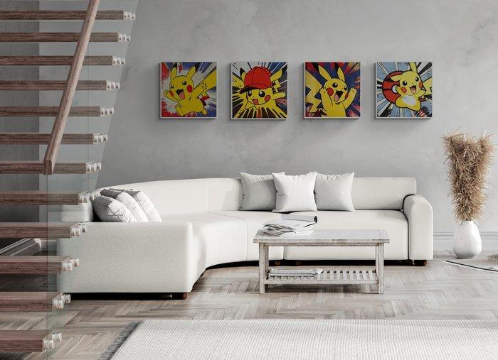 I_KONIQ - POP-KACHU (SET OF 4 CANVAS) in ROY LICHTENSTEIN, Games en Spelcomputers, Spelcomputers | Overige Accessoires