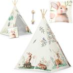 Nukido Tipi Tent - Beige - Tweede Kansje - Perfect voor d..., Verzenden, Nieuw, Jongen of Meisje
