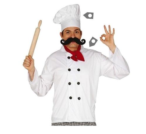 Kok Kostuum Set, Kleding | Heren, Carnavalskleding en Feestkleding, Nieuw, Verzenden