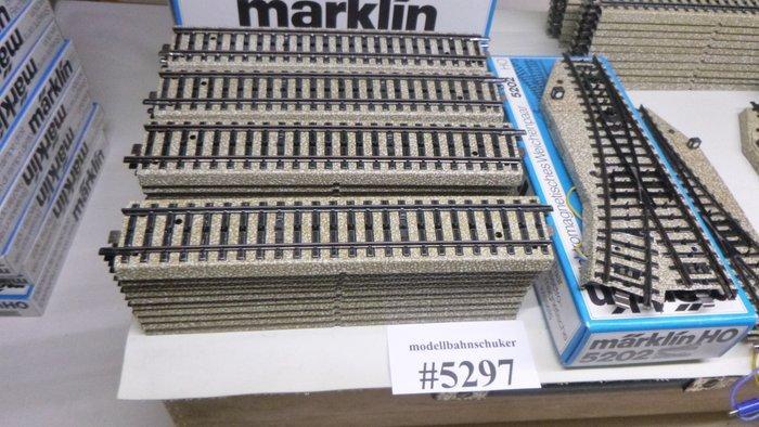 Märklin H0 - 5106/5202/ - Modeltreinsporen (64) - M-Gleis, Hobby en Vrije tijd, Modeltreinen | H0