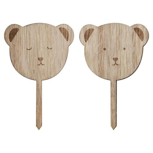 Babyshower Cupcake Toppers 6st, Hobby en Vrije tijd, Feestartikelen, Nieuw, Verzenden