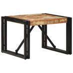 vidaXL Salontafel 50x50x35 cm massief gerecycled hout, Huis en Inrichting, Tafels | Salontafels, Verzenden, Nieuw
