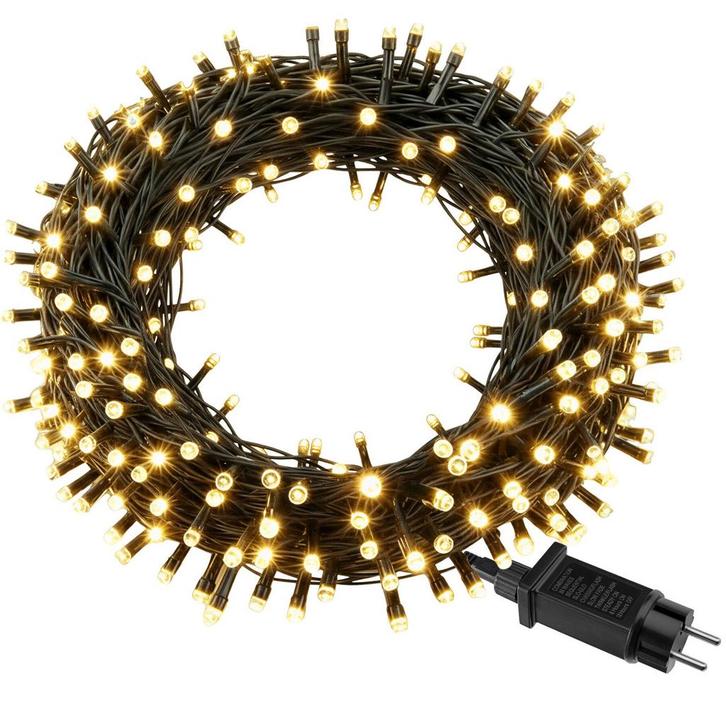 tectake Kerstlichtslinger met 8 functies - 200, Diversen, Kerst, Verzenden