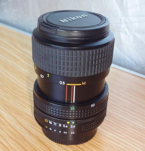 Nikon Zoom-Nikkor 3.5-4.8/35-70mm Ai-s Objectif à focale, Audio, Tv en Foto, Fotocamera's Analoog