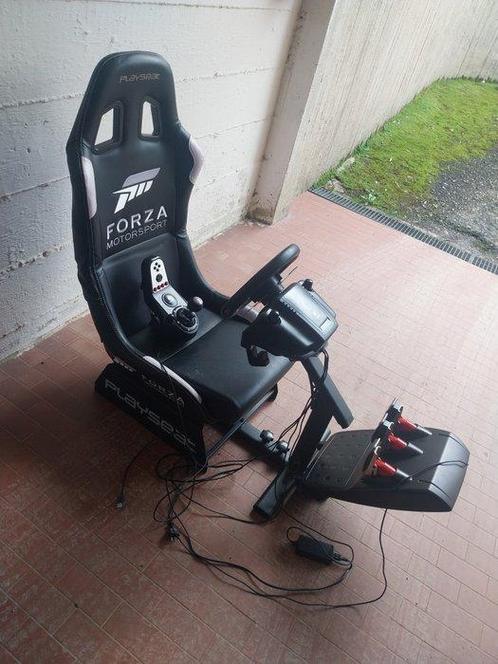 Logitech - Forza Motorsport Playseat with Logitech Driving, Games en Spelcomputers, Spelcomputers | Overige Accessoires