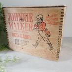 Johnnie Walker, Red Label Whisky Krat, 1969 - Reclamebord -