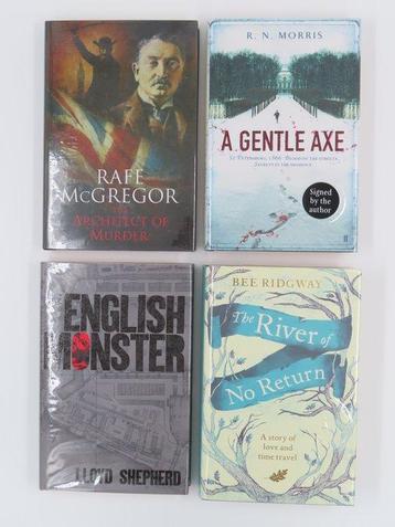 [Victorian mystery novels] - Lot of 7 signed titles -