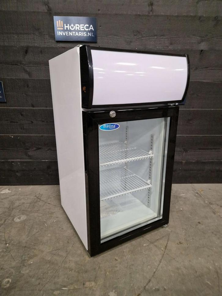 Maxima koelkast | enkeldeurs glasdeur barkoeling | wit | 50, Zakelijke goederen, Horeca | Keukenapparatuur, Nieuw zonder verpakking