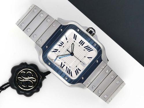 Cartier Santos WSSA0047 uit 2022, Handtassen en Accessoires, Horloges | Heren, Verzenden