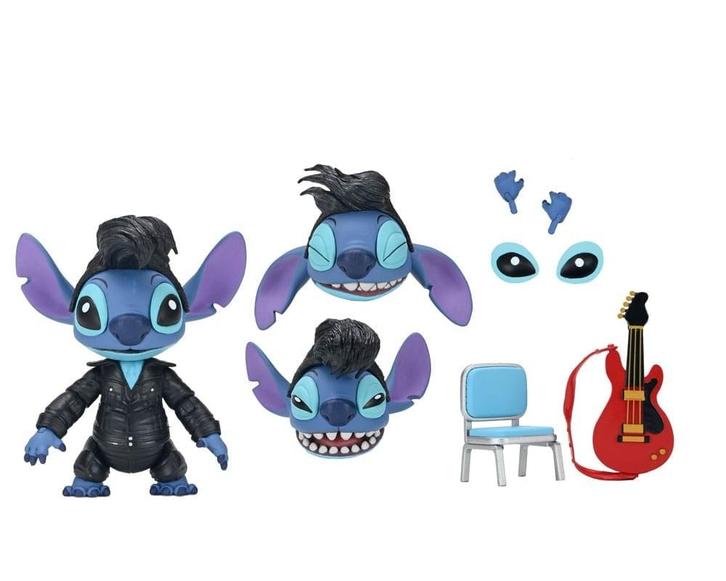 Lilo & Stitch Action Figure Ultimate Singer Elvis Stitch 7 c, Verzamelen, Disney, Ophalen of Verzenden
