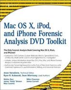 Mac OS X, iPod, and iPhone forensic analysis DVD toolkit by, Boeken, Gelezen, Jesse Varsalone is a Cisco Certified Academy Instructor and holds the CCNA certification. Jesse is also a CISSP, MCT, MCSE, and currently works as a Computer Forensics Senior Professional.