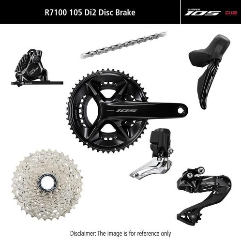 Shimano 105 R7170 DI2 Disc Groepset 12 Speed NEW !, Fietsen en Brommers, Fietsonderdelen, Racefiets, Overige typen, Nieuw, Ophalen of Verzenden