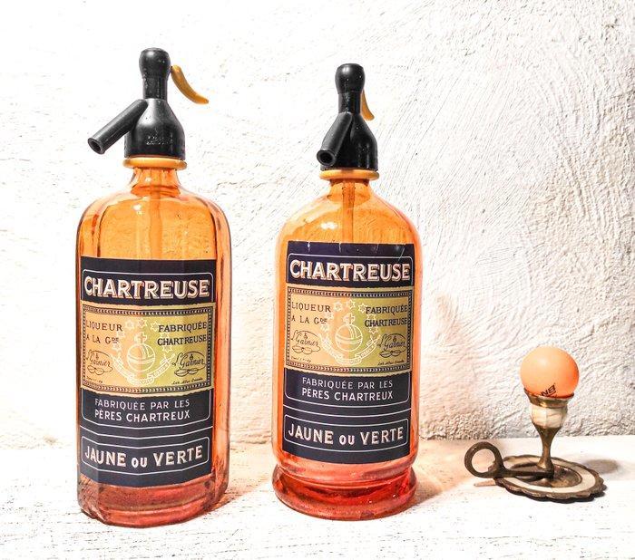 Sifon - Chartreuse, Antiek en Kunst, Antiek | Keukengerei