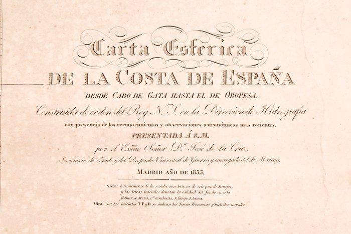 Spanje - Van Cabo de Gata tot Cabo de Oropesa; Dirección, Livres, Atlas & Cartes géographiques