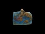 Oud-Egyptisch Faience Ibis Plaque Amulet