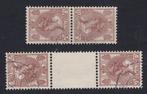 Nederland 1924/1924 - Keerdrukken Koningin Wilhelmina 1924, Postzegels en Munten, Postzegels | Nederland, Gestempeld